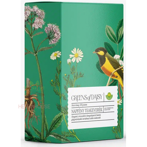 Obrázok pre Herbária Greens of Daisy bylinná čajová zmes proti stresu, na relax a dobrú náladu - sypaný (100g)