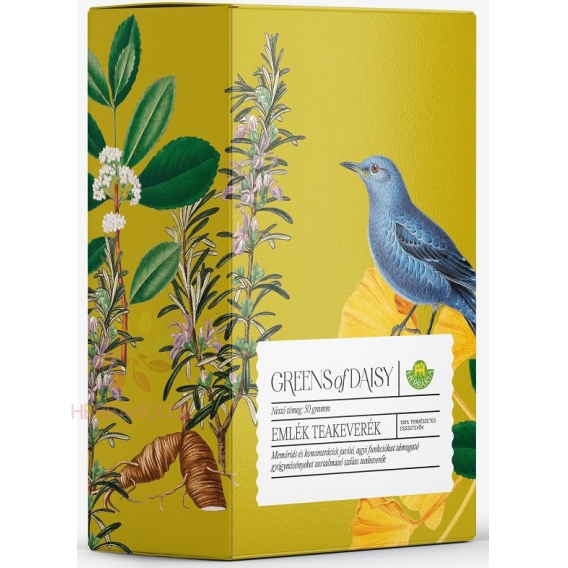 Obrázok pre Herbária Greens of Daisy bylinná čajová zmes na podporu pamäte, koncentrácie a mozgových funkcií - sypaný (50g)