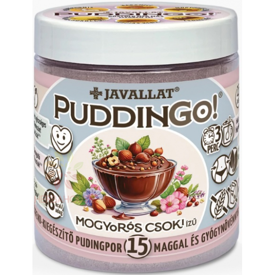 Obrázok pre Javallat PuddinGo! Puding s lieskovo-orieškovo-čokoládovou príchuťou (360g)