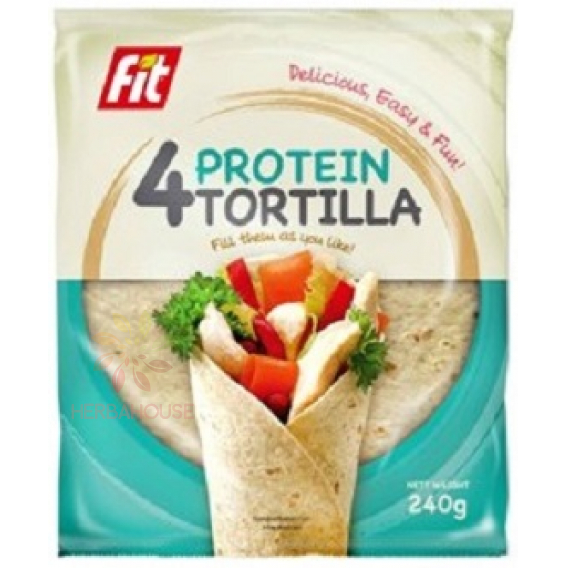 Obrázok pre Fit Proteínové Tortilla placky 4ks (240g) 