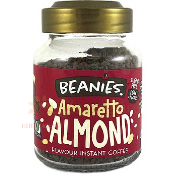 Obrázok pre Beanies Amaretto Almond Rozpustná káva s mandľovou príchuťou (50g)