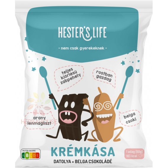 Obrázok pre Hester´s Life Krémová ovsená kaša s datľami a belgickou čokoládou (50g)