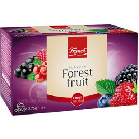 Obrázok pre Franck Ovocný čaj s príchuťou lesných plodov porciovaný (20ks)