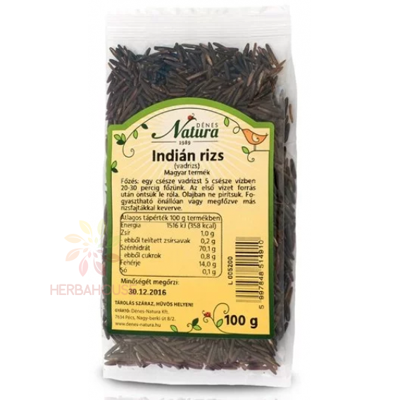 Obrázok pre Dénes Natura Indická divoká ryža (100g)