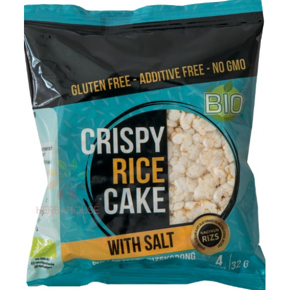 Obrázok pre Nagykun Rice-Ler Bio Bezlepkové Ryžové chlebíčky slané (32g)