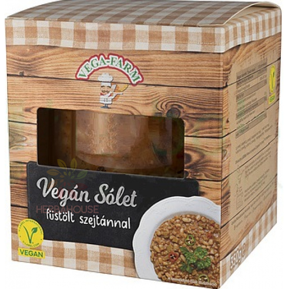 Obrázok pre Vega Farm Vegánsky šolet s údeným seitanom (350g)