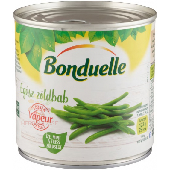 Obrázok pre Bonduelle Vapeur Zelené fazuľové struky celé upravené na pare (295g)