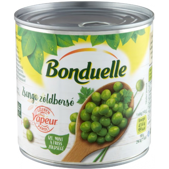 Obrázok pre Bonduelle Vapeur Hrášok jemný upravené na pare (320g)