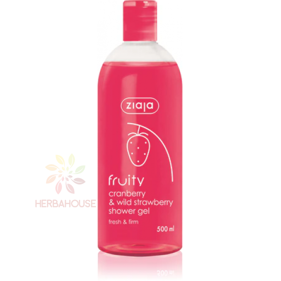 Obrázok pre Ziaja Ovocný sprchový gél s výťažkami brusnice a lesnej jahody (500ml)