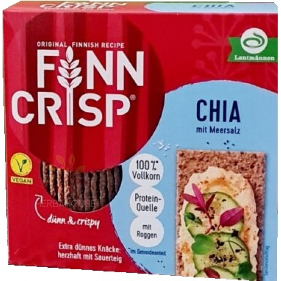 Obrázok pre Finn Crisp Krehké plátky ražné s chia semienkami a morskou soľou (195g)