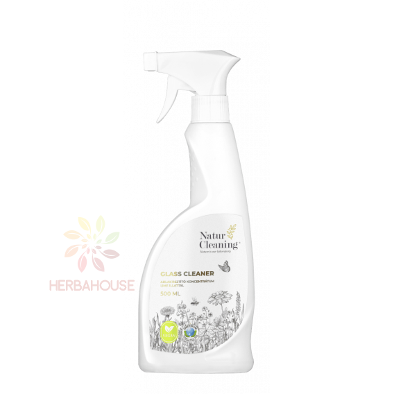 Obrázok pre Natur Cleaning Koncentrovaný, hypoalergénny čistiaci prostriedok na sklo a okná s vôňou limetky (500ml)