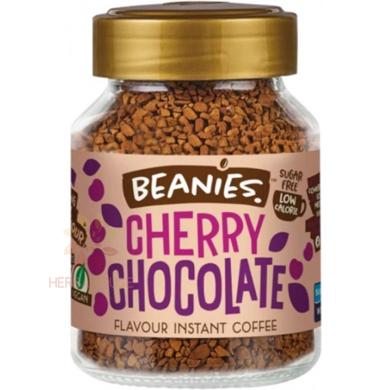 Obrázok pre Beanies Cherry Chocolate Rozpustná káva s príchuťou čerešne a čokolády (50g)