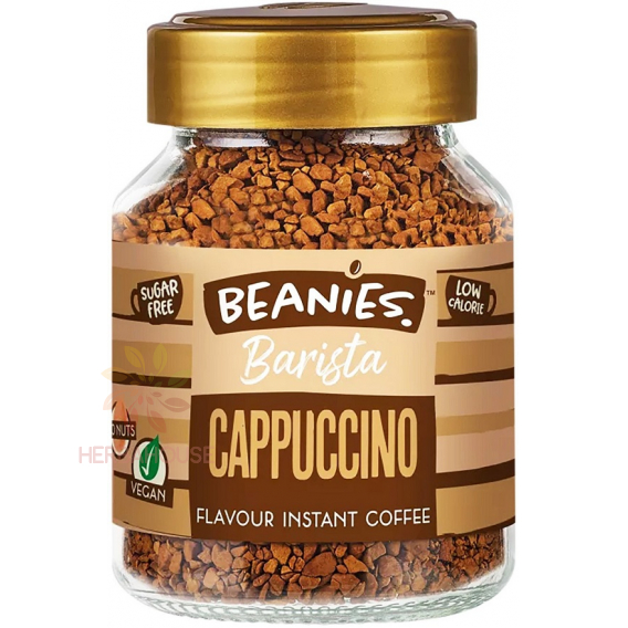 Obrázok pre Beanies Barista Rozpustná káva s príchuťou cappuccino (50g)
