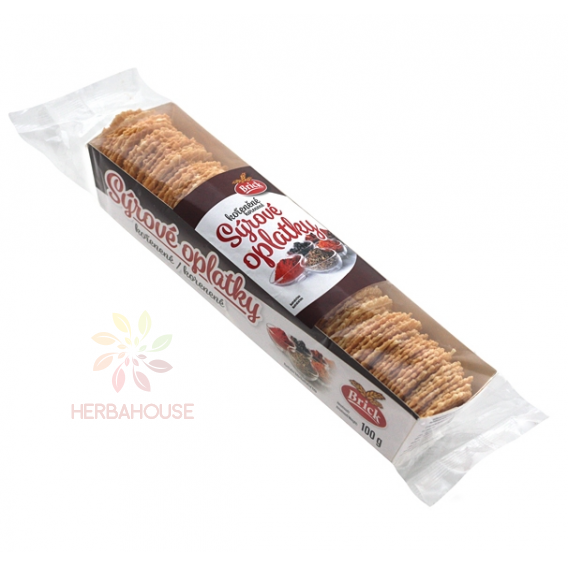Obrázok pre Brick Krehké syrové oblátky so stredomorským korením (100g) 