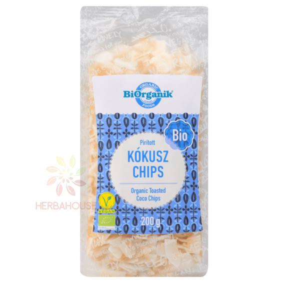 Obrázok pre Biorganik Bio Kokos chips pražený (200g)