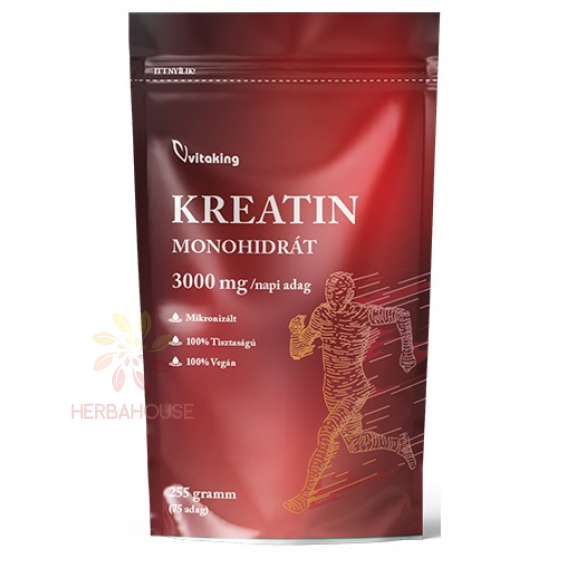 Obrázok pre Vitaking Kreatin Monohydrát prášok (255g)