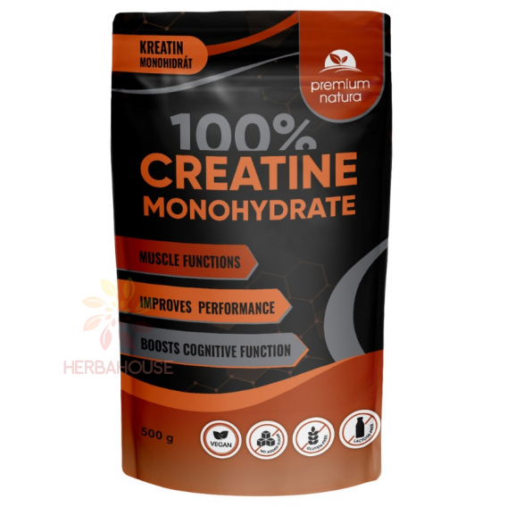 Obrázok pre Premium Natura Kreatin Monohydrát prášok (500g)