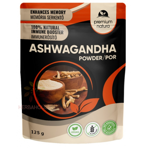 Obrázok pre Premium Natura Ashwagandha prášok (125g)