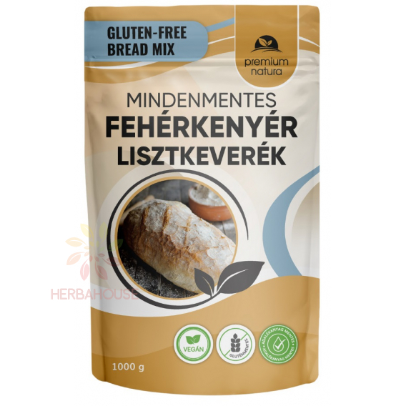 Obrázok pre Premium Natura Bezlepková múčna zmes na biely chlieb (1000g)