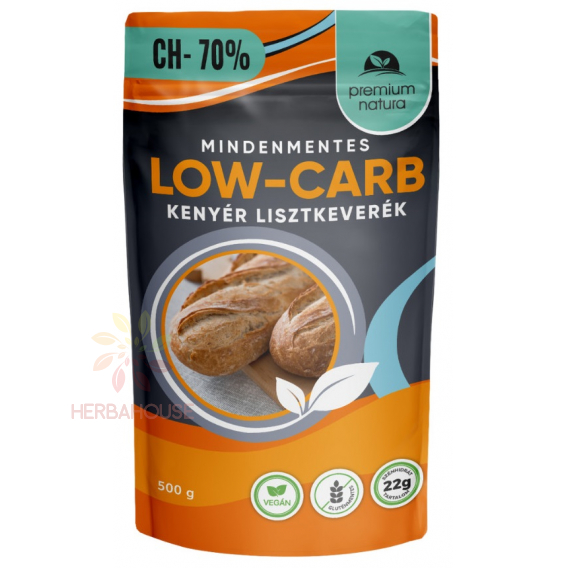 Obrázok pre Premium Natura Low Carb Bezlepková múčna zmes na chlieb (500g)