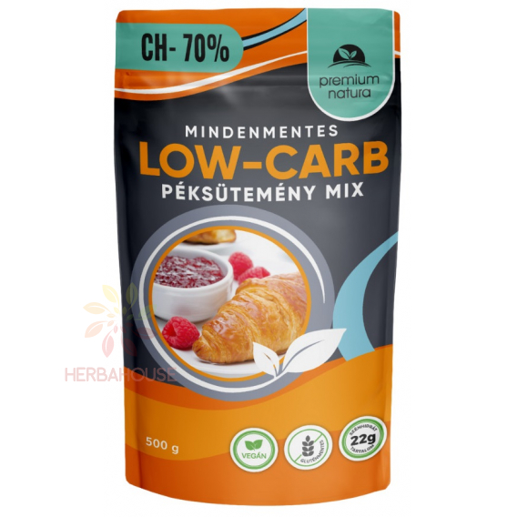 Obrázok pre Premium Natura Low Carb Bezlepková múčna zmes na sladké pečivo (500g)