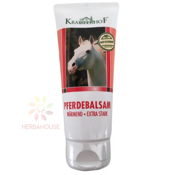 Obrázok pre Kräuterhof Pferdebalsam Extra silný konský balzam - hrejivý (100ml)