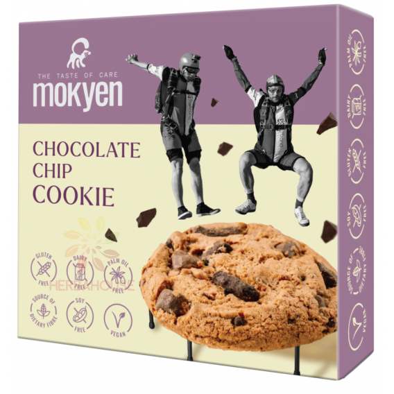 Obrázok pre Majomkenyér Vegan Bezlepkové ovsené sušienky s kúskami čokolády (50g)