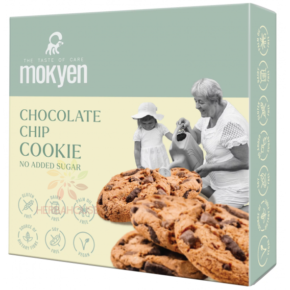 Obrázok pre Majomkenyér Vegan Bezlepkové ovsené sušienky s kúskami čokolády (50g)