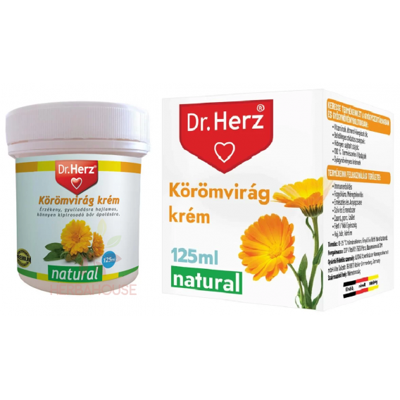 Obrázok pre Dr. Herz Nechtíkový krém na podráždenú a suchú pokožku (125ml)