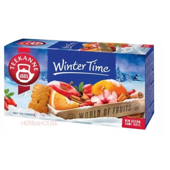 Obrázok pre Teekanne Winter Time ovocno-bylinný čaj so škoricou a mandľovými sušienkami, porciovaný (20ks)