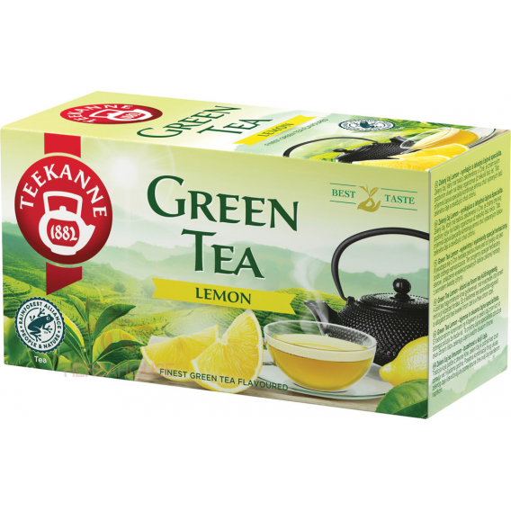 Obrázok pre Teekanne Zelený čaj s citrónovou arómou porciovaný (20ks)