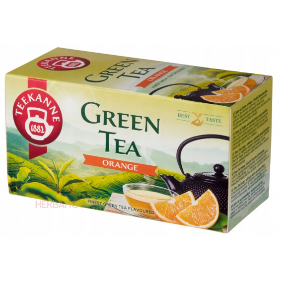 Obrázok pre Teekanne Green Tea Orange zelený čaj s príchuťou pomaranča (20ks)