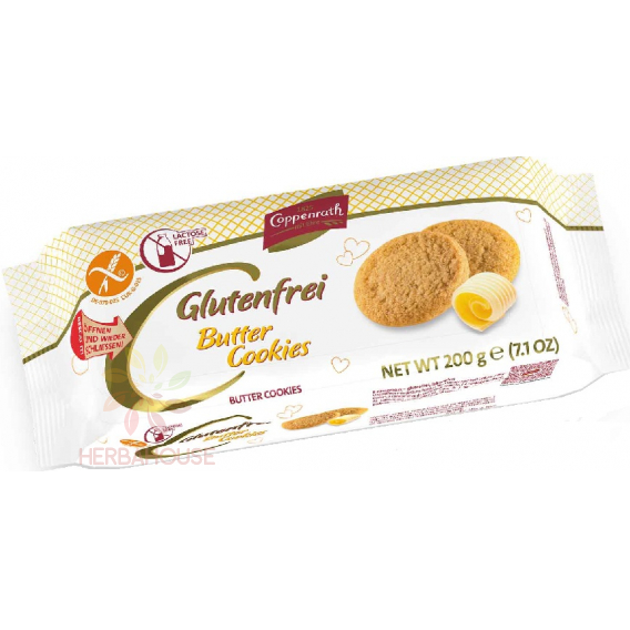 Obrázok pre Coppenrath Bezlepkové maslové sušienky (200g)