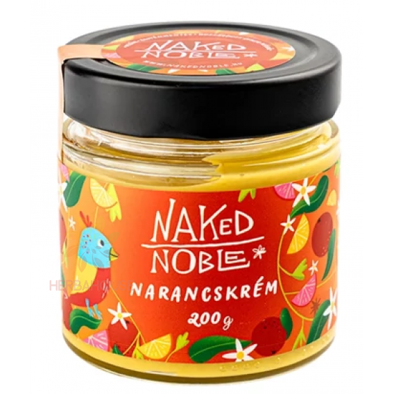 Obrázok pre Naked Noble Vegánsky mandľovo-pomarančový krém so sladidlami (200g)
