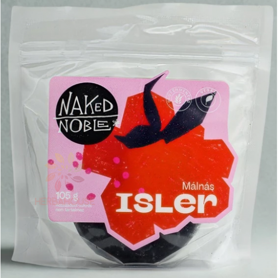 Obrázok pre Naked Noble Vegánsky Bezlepkový malinovo-čokoládový isler bez pridaného cukru (105g)