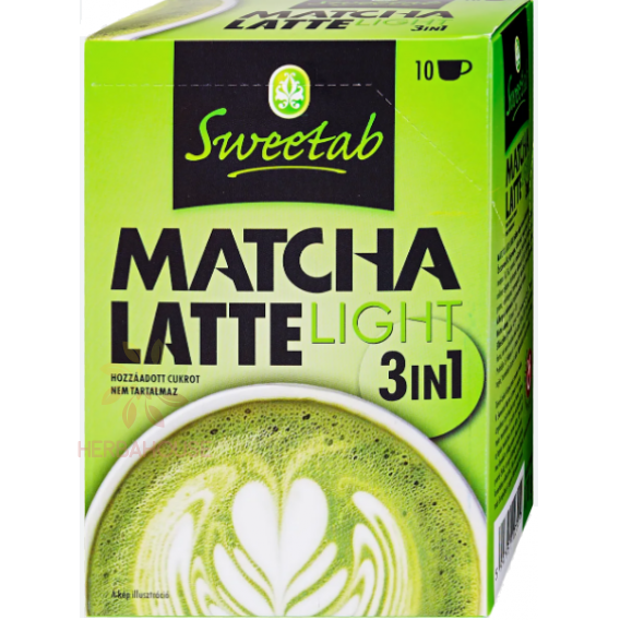 Obrázok pre Sweetab 3in1 Matcha Latte Light bez pridaného cukru (10 x 17g)