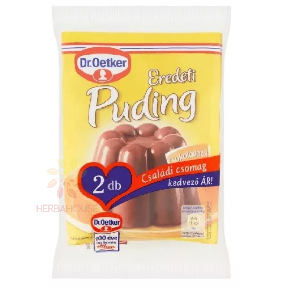 Obrázok pre Dr.Oetker Bezlepkový puding s čokoládovou príchuťou (2 x 44,5g)
