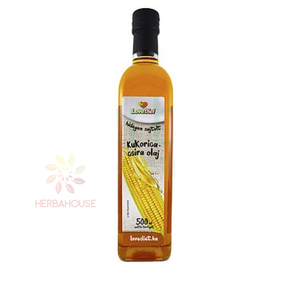 Obrázok pre LoveDiet Olej z kukuričných klíčkov za studena lisovaný (500ml) 