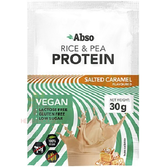 Obrázok pre AbsoRice Vegan Proteinový prášok - slaný karamel (30g)