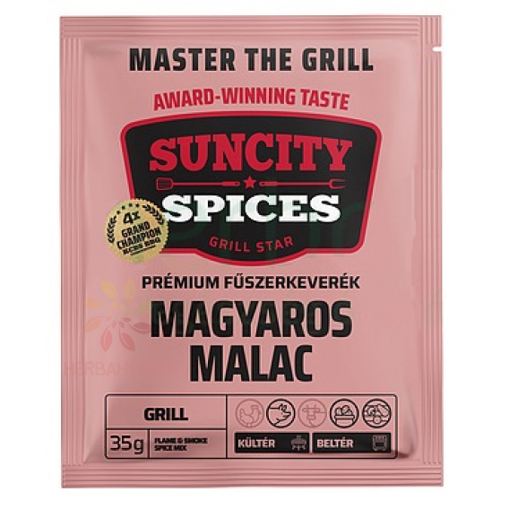 Obrázok pre SunCity Prémiová BBQ zmes korenia na bravčové mäso (35g)