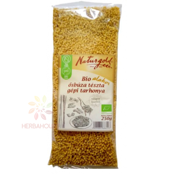 Obrázok pre Naturgold Bio cestoviny z pšenice jednozrnnej Alakor - tarhoňa (250g)
