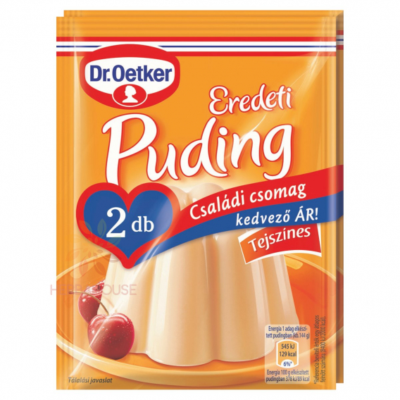 Obrázok pre Dr.Oetker Bezlepkový puding so smotanovou príchuťou (2 x 40g)