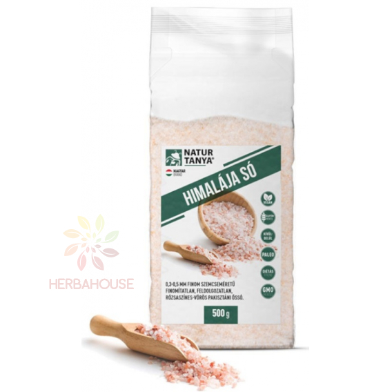 Obrázok pre Natur Tanya Himalájska soľ ružová jemná (500g)