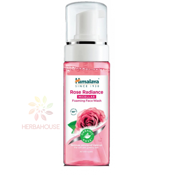 Obrázok pre Himalaya Rose Radiance micelárny penový čistiaci gél s bio ružou (150ml)