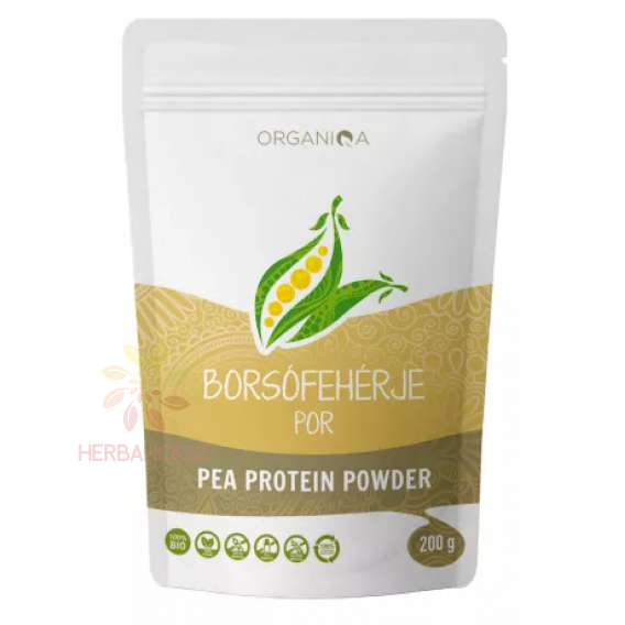Obrázok pre Organiqa Bio hrachový proteínový prášok (200g)
