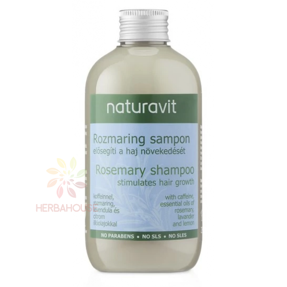 Obrázok pre Naturavit Krémový šampón s rozmarínom - na podporu rastu vlasov (250ml)