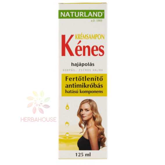 Obrázok pre Naturland Sírový krémový šampón proti lupinám a mastným vlasom (125ml)
