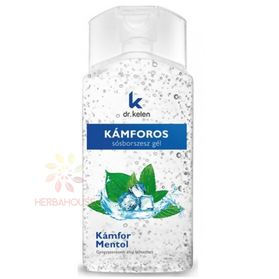 Obrázok pre Dr. Kelen Bylinný gél s mätou a gáfrom – chladivá masáž pre svaly a kĺby (150ml)