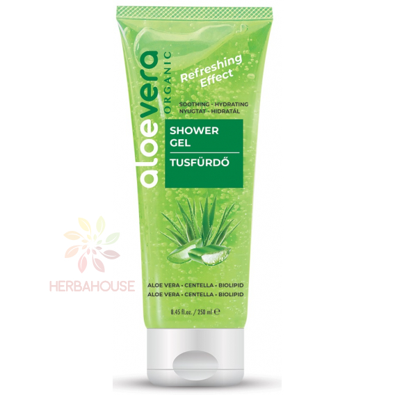 Obrázok pre Aloe Vera Organic Osviežujúci sprchový gél s Aloe Vera (250ml)