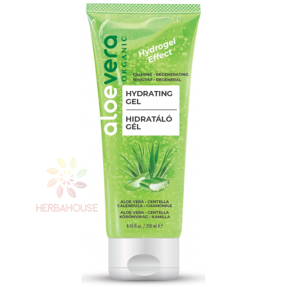 Obrázok pre Aloe Vera Organic Hydratačný Aloe Vera gél s centellou, harmančekom a nechtíkom (250ml)